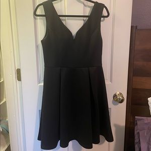 Forever 21 Black A-Line Dress